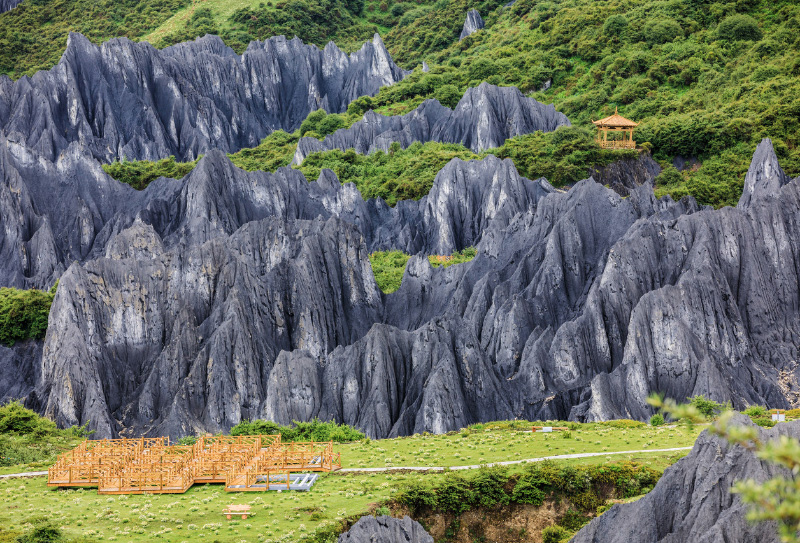 墨石公園-川西小環(huán)線自駕游