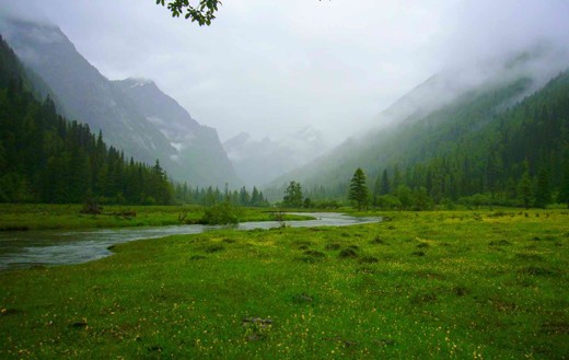 春末再游四姑娘山長坪溝