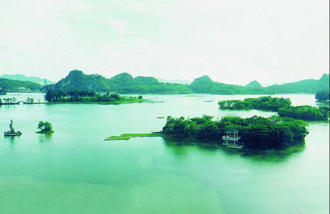 蜀南竹海仙女湖