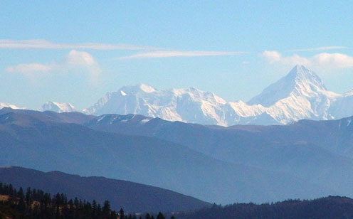 二郎山沿途風(fēng)光